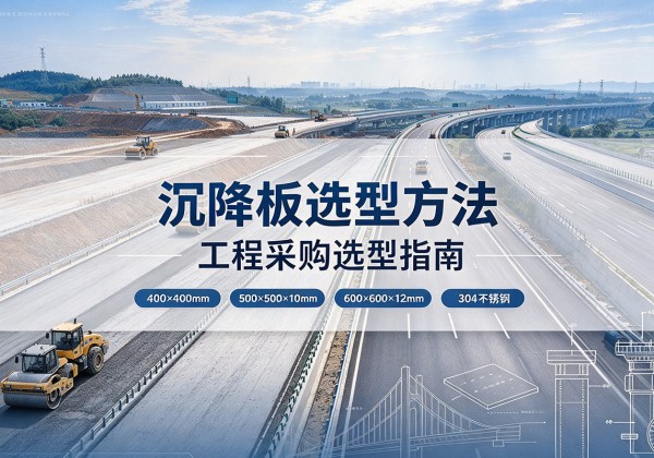 朔城沉降板选择方法