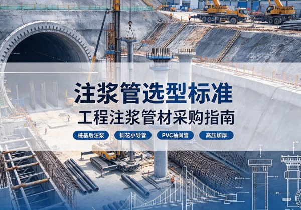朔城注浆管选型标准